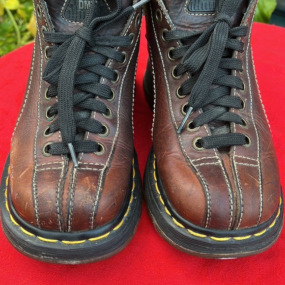 🏴󠁧󠁢󠁥󠁮󠁧󠁿 Dr. Martens England Split Toe Chunky Ankle / Hiking Boots UK 6 - Picture 7 of 16